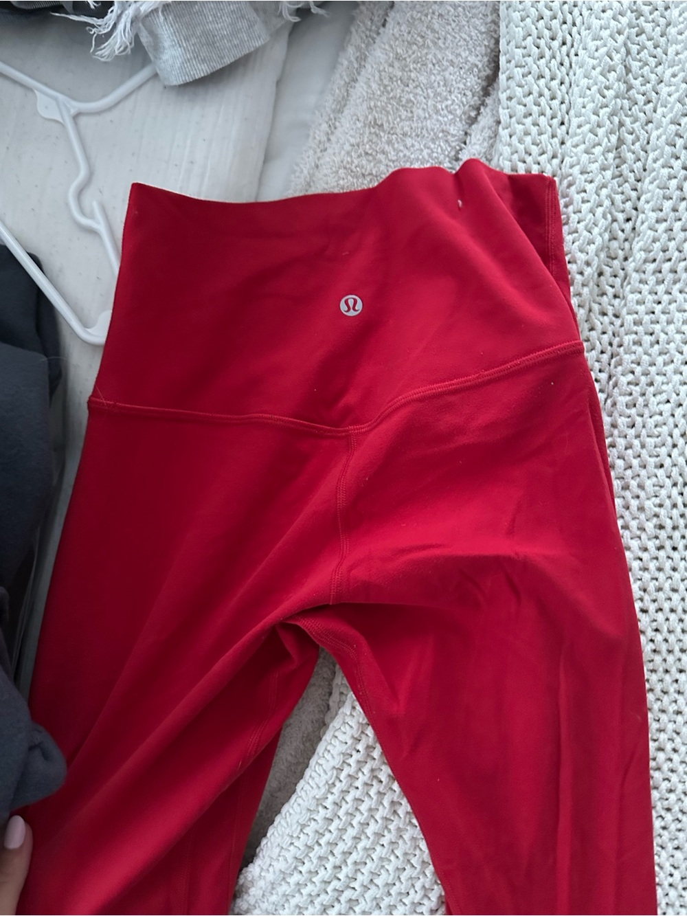 lululemon athletica High-Rise Red Leggings - Picture 1 of 5
